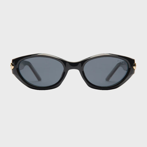 Kensington Sunglasses - Black / Smoke Polarized Lens