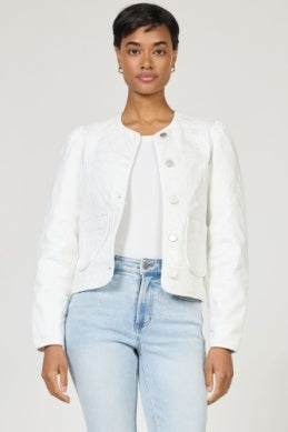 Kit Denim Jacket - White