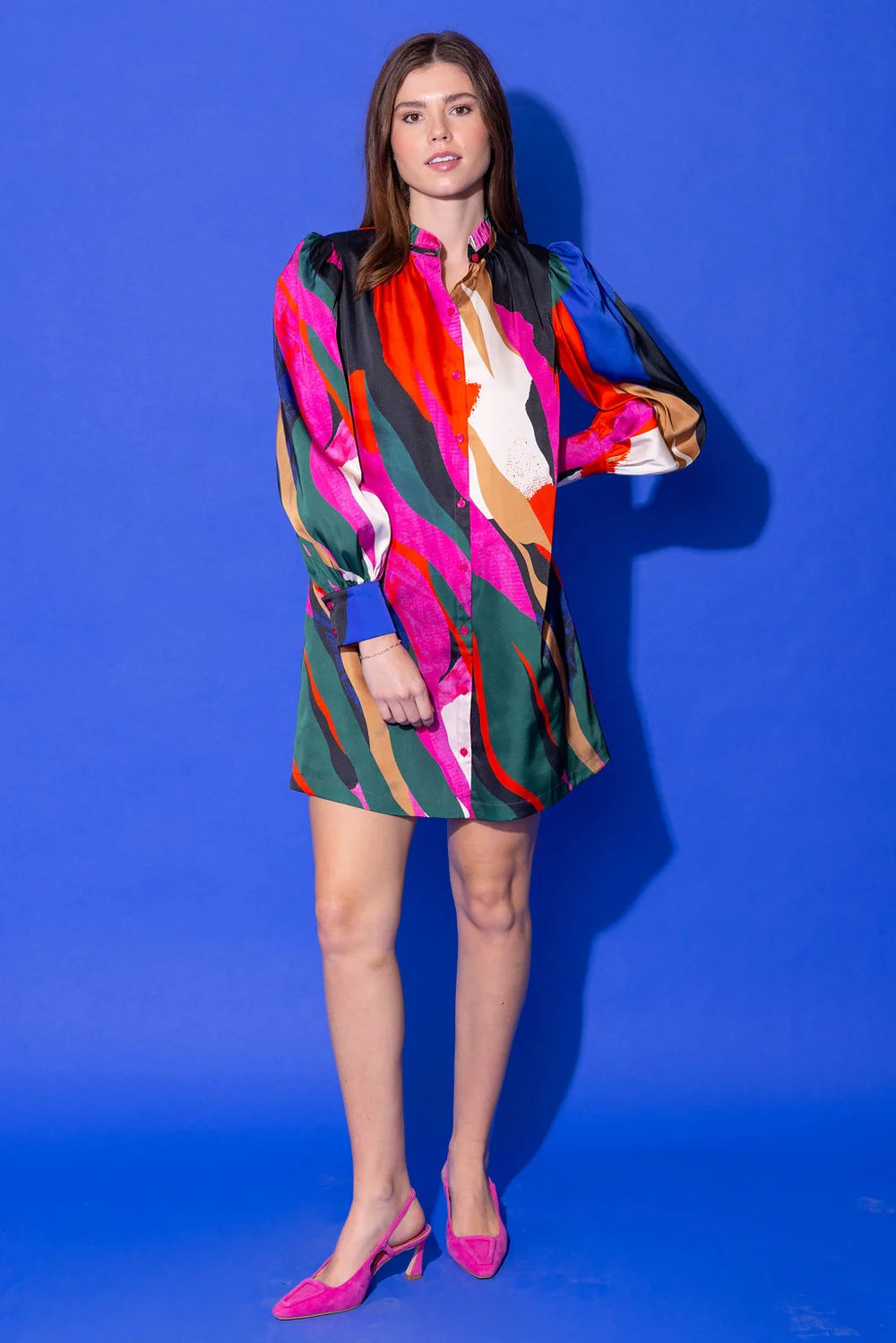 Nora Dress - Solar Vines
