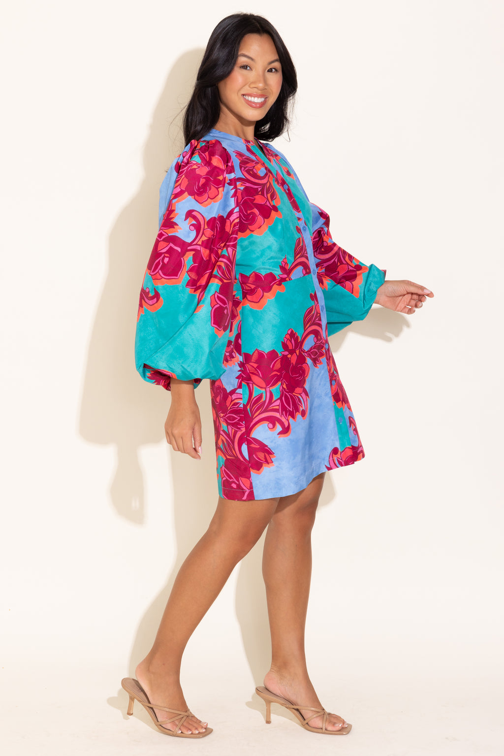 Athena Dress - Cactus Flower