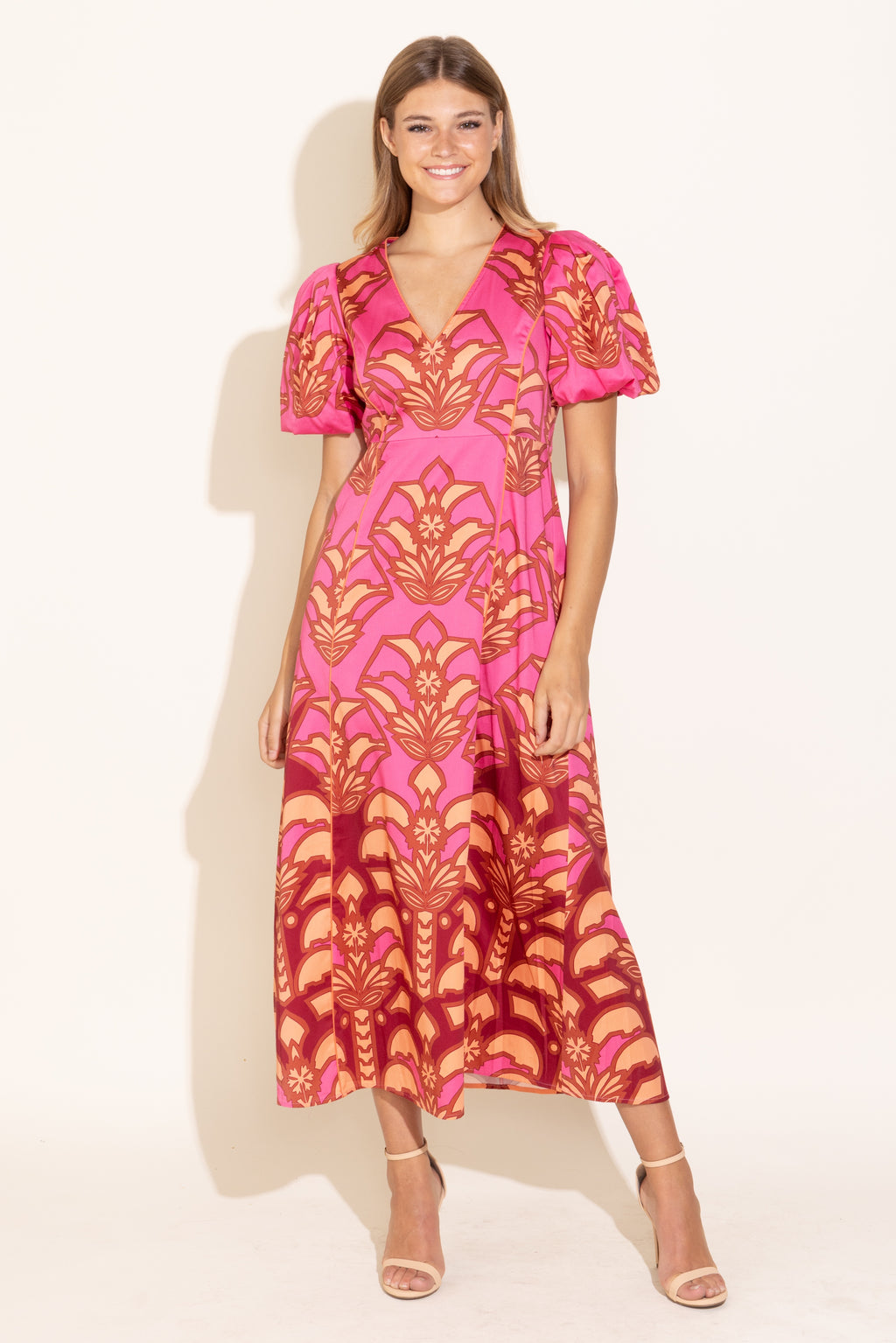 Jillian Dress - Desert Rose