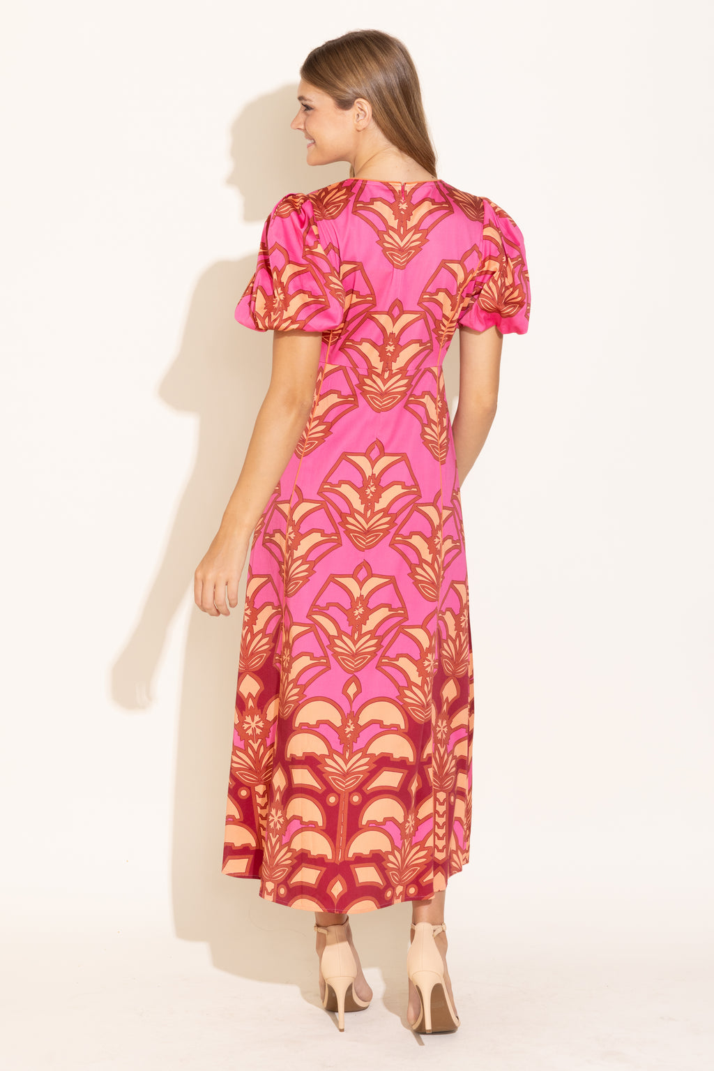 Jillian Dress - Desert Rose