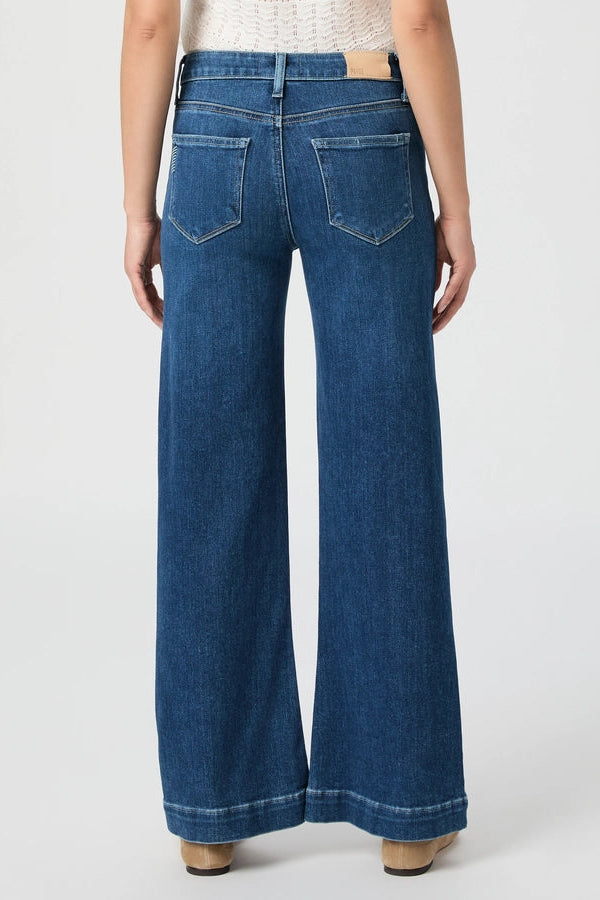 Leenah 29" Petite Wide Leg Jean - Venetian Breeze