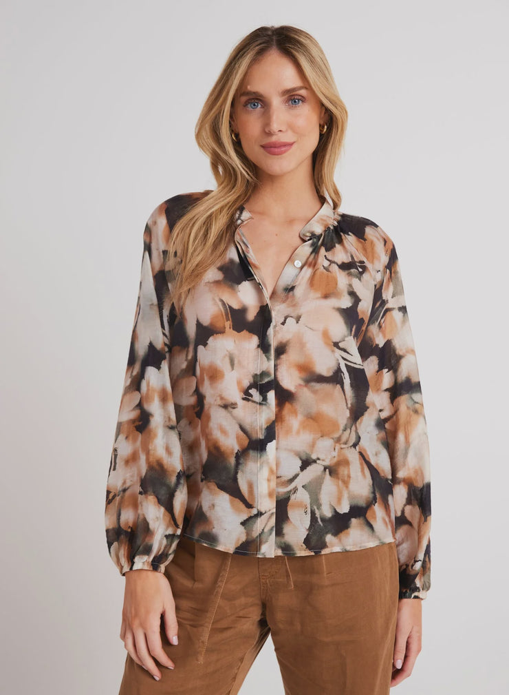 Raglan Long Sleeve Shirt - Harvest Floral