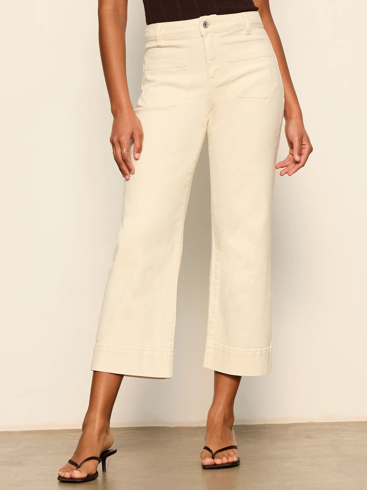 The Marine Standard Rise Denim Pant  - French Vanilla