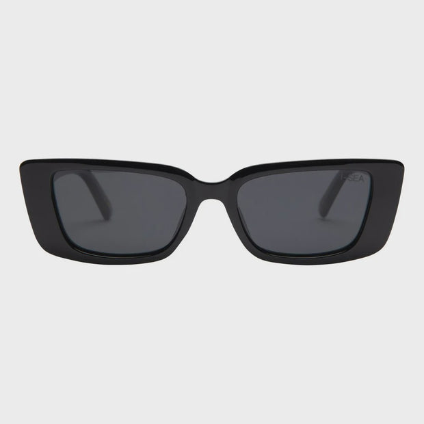 Miley Sunglasses - Black / Smoke Polarized Lens