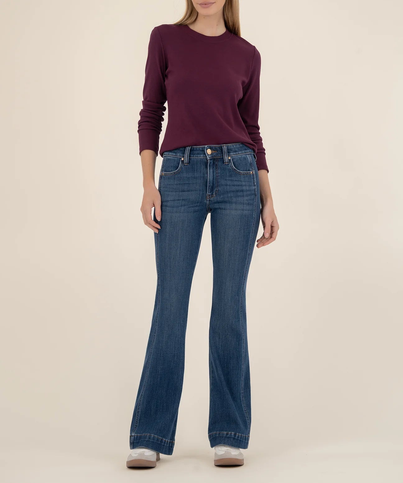 Natalie High Rise Bootcut Wide Hem - Choice