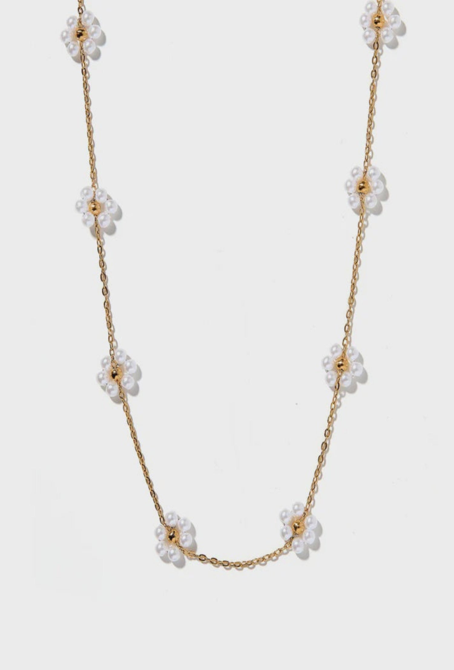 Gracie Necklace - White
