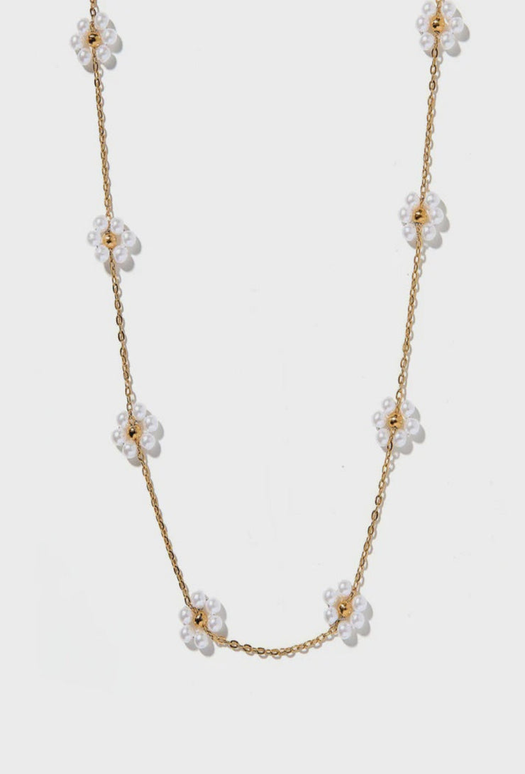 Gracie Necklace - White