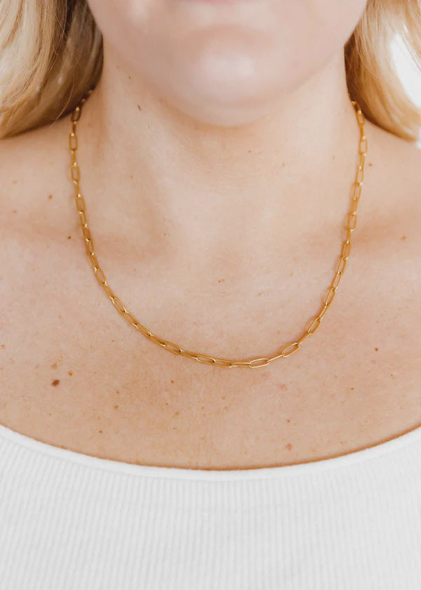 Palmer Paperclip Necklace