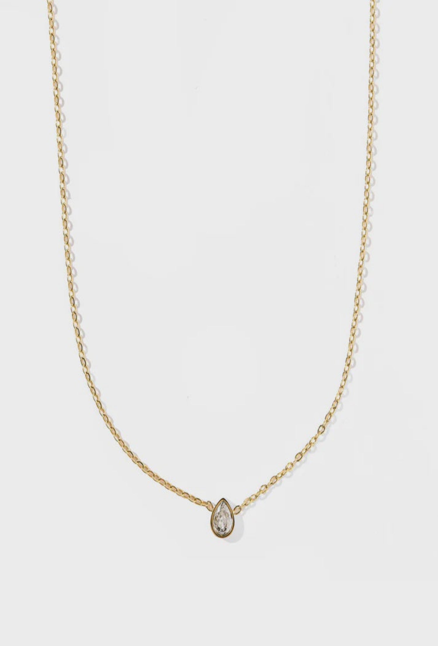 Paloma Pear Drop Necklace