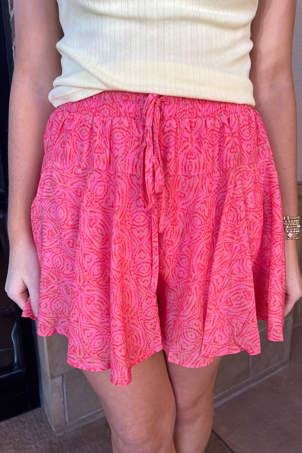 Mila Skirt - Pink Tribal