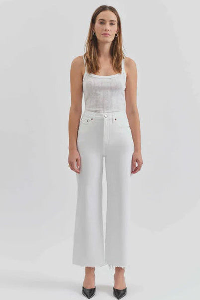 Pleaser Wide Ankle Jean - Lamb