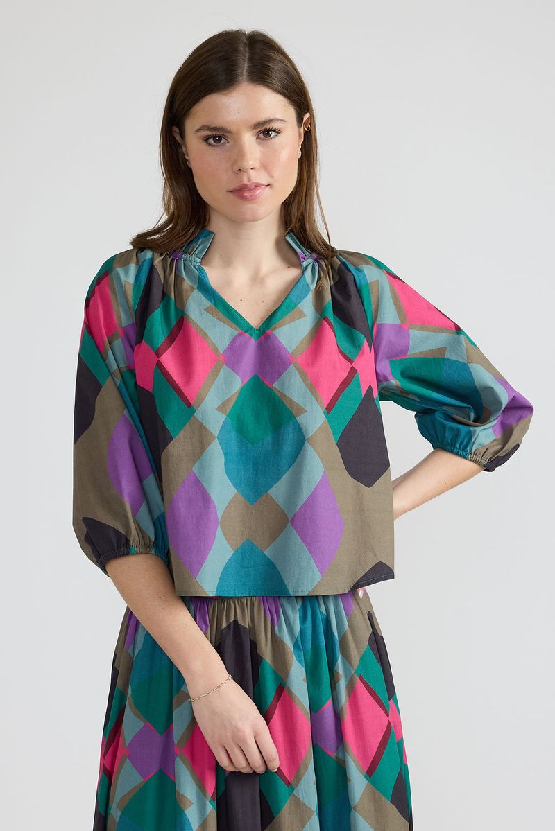 Cosette Top - Diamond