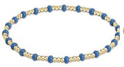 Gameday Hope Gold Sincerity Bracelet - Cobalt