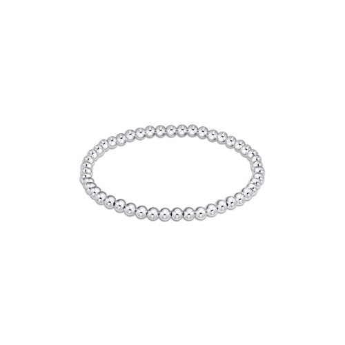 Extends - Classic Sterling 4mm Bead Bracelet