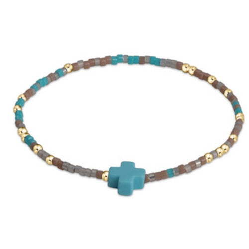 egirl Hope Unwritten Signature Cross Bracelet - Where's The Beach?