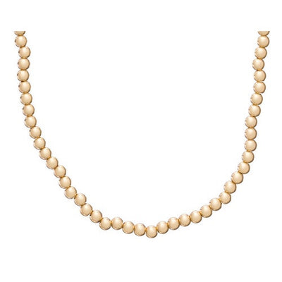 17" Choker Classic Gold 4mm Bead