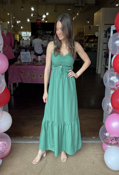 Winslet Maxi Dress - Green