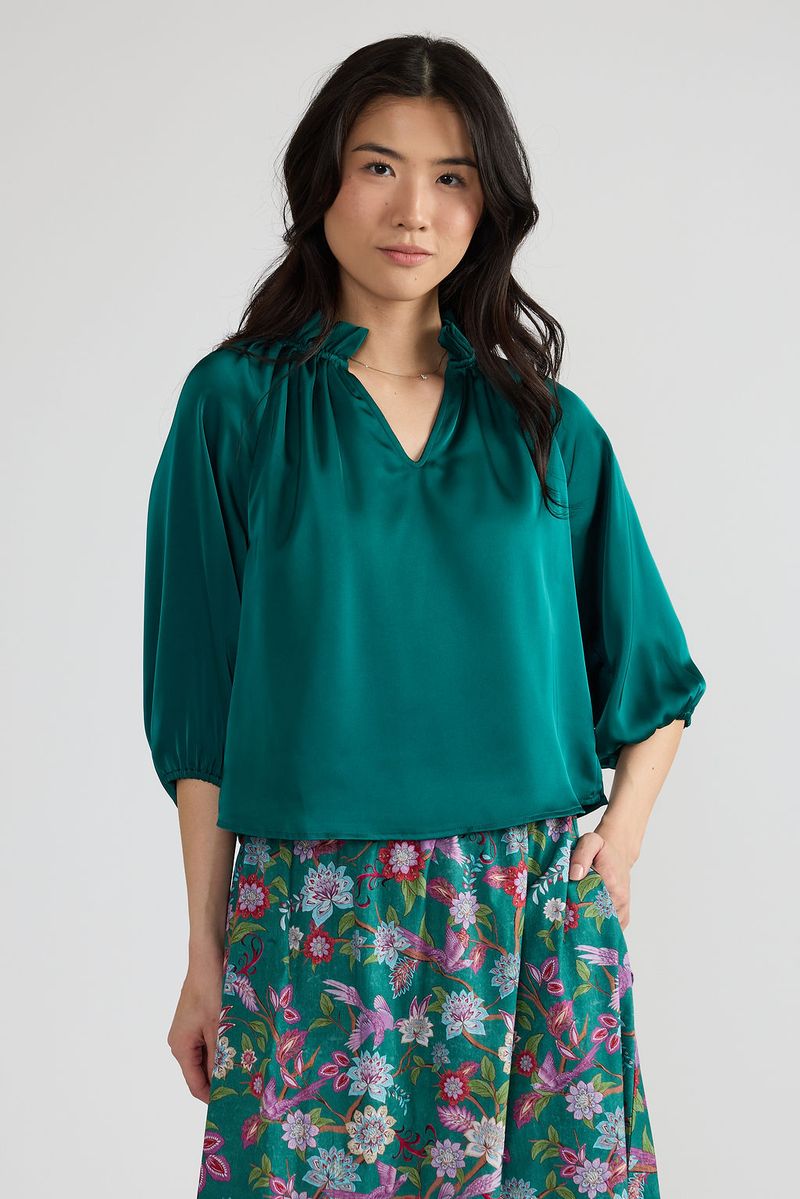 Cosette Top - Teal