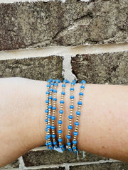 Gameday Hope Grateful Bracelet - Cobalt