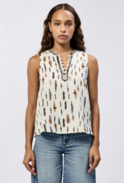 Raja Sleeveless Top - Mozambique