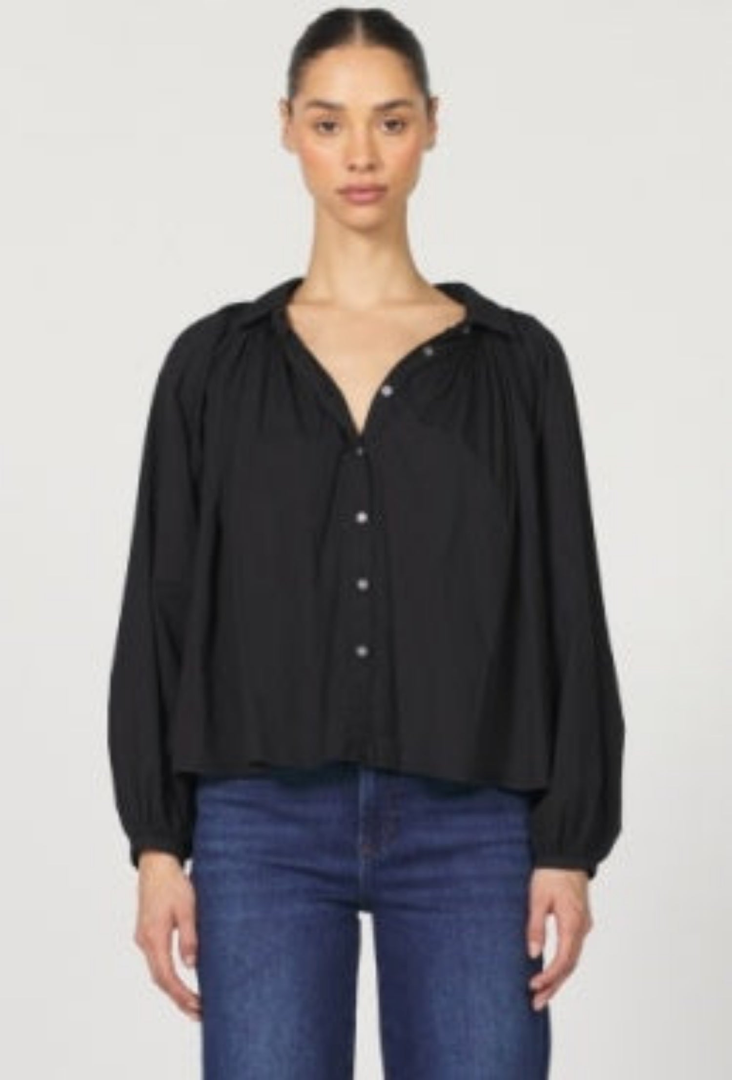 Benedict Long Sleeve Top - Black