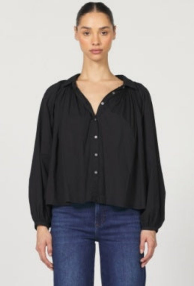 Benedict Long Sleeve Top - Black