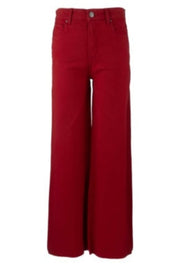 Meg High Rise Wide Leg Raw Hem - Ruby Rd