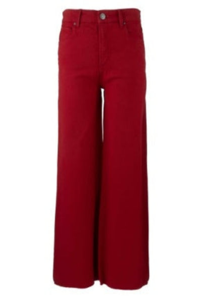 Meg High Rise Wide Leg Raw Hem - Ruby Rd