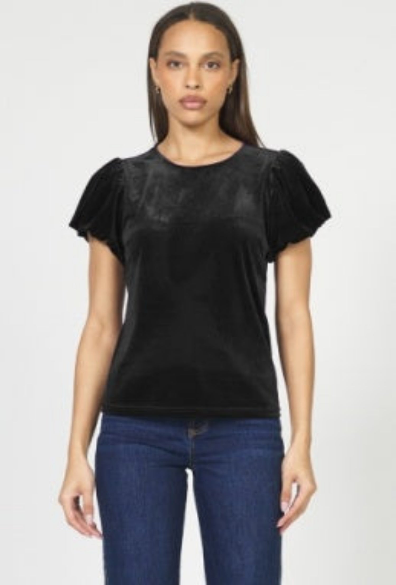Vanessia Short Sleeve - Black