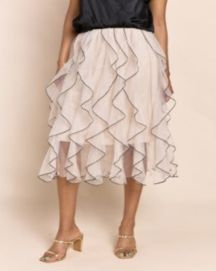 Sierra Skirt - Cream