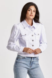 Roselyn Denim Jacket - White