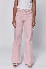 Fiona Wide Leg Denim - Rose