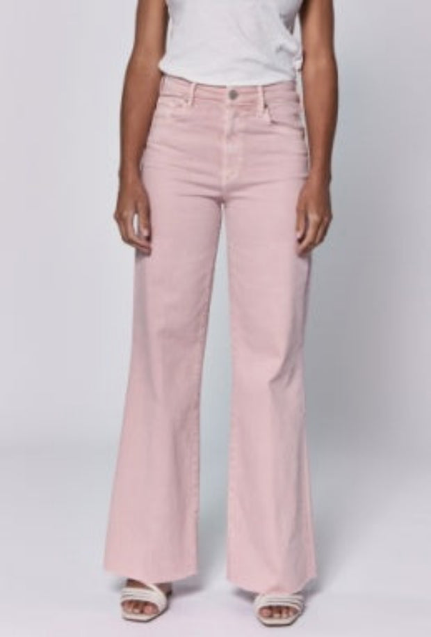 Fiona Wide Leg Denim - Rose