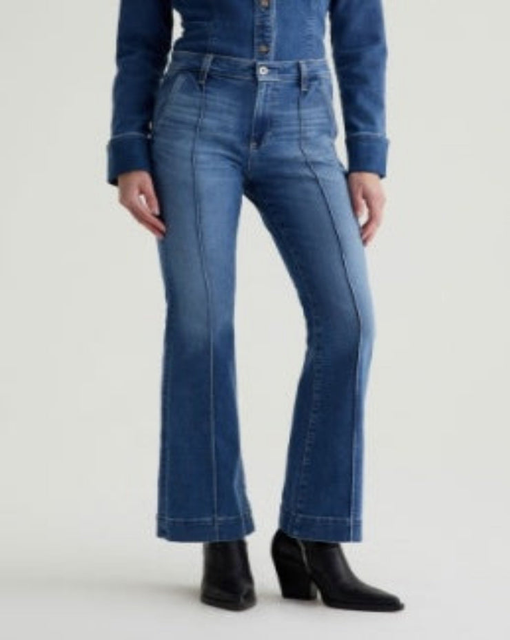 Tailored Farrah Boot Crop Jeans - Libertine