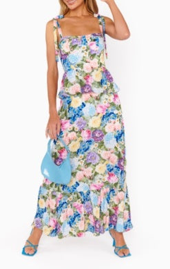 Paxton Midi Dress - Flower Shop