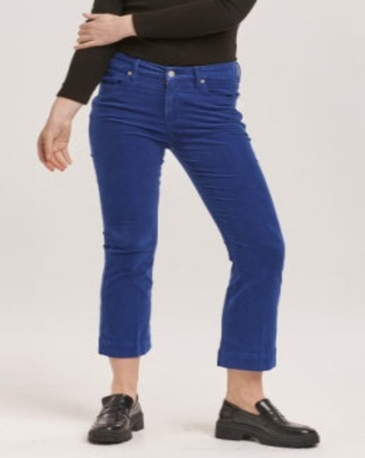 Jeanne Cropped Pant - Royal Blue