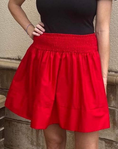 Melanie Skirt - Red