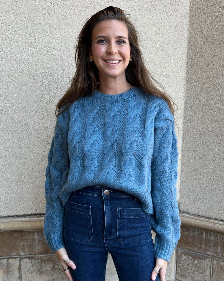 Ceronne Sweater - Blue Dusk