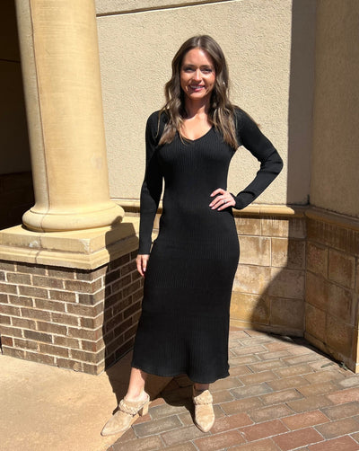 Blakely Maxi Dress - Black