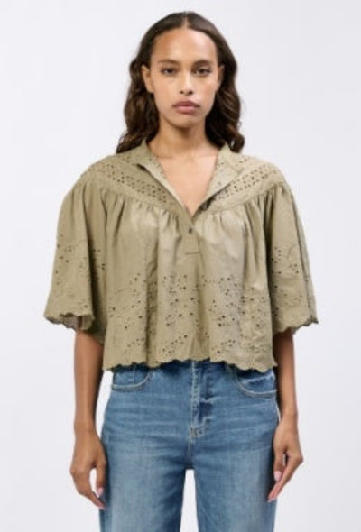 Elodia Top - Olive Branch