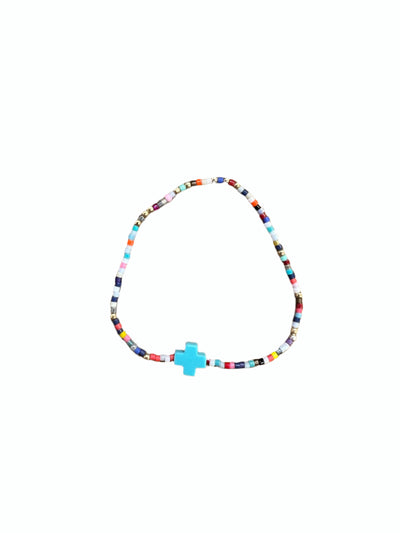 egirl Hope Unwritten Signature Cross Bracelet - Hot Mess