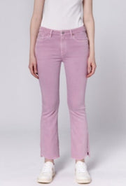 Jeanne Cropped Jean - Lilas