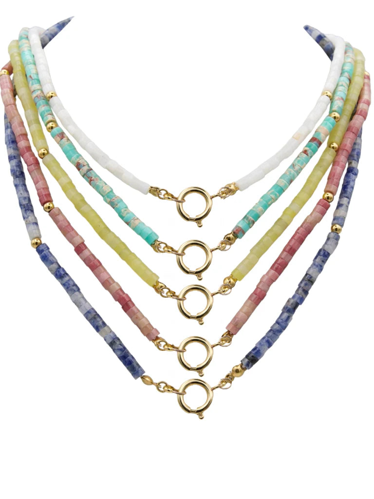 Color Me Happy Necklace [Available in 5 Colors ]