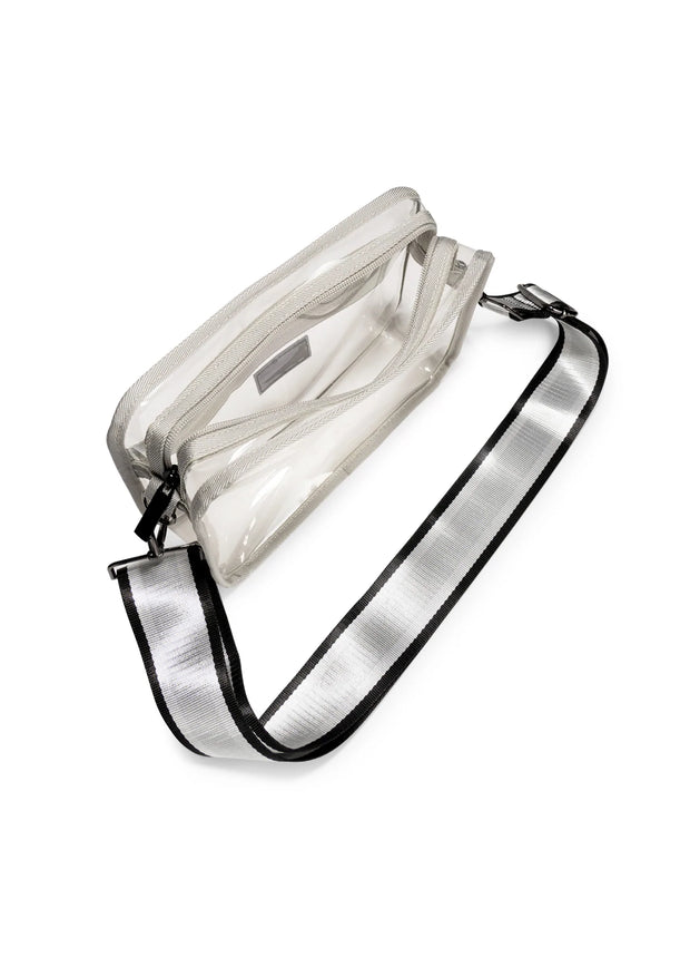 Drew Clear Bag With Adjustable Strap "Midtown"