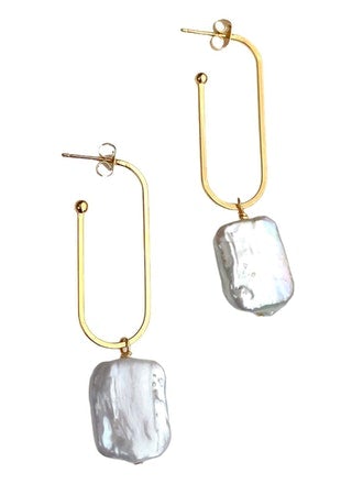 Glimmer Pearl Earrings