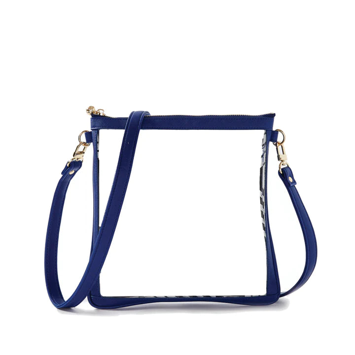 #6 Crossbody Clear Bag w/ Strap