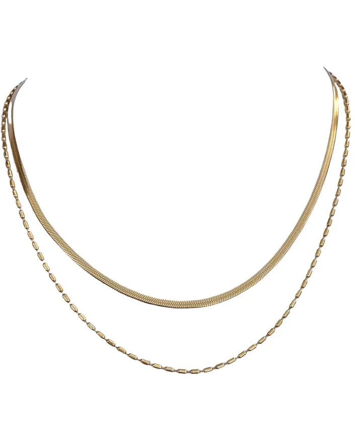 Easy Breezy 2 Layer Necklace