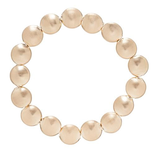Honesty Gold 10mm Bead Bracelet